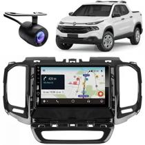 Central Multimídia Carplay Android Fiat Toro Moldura + Câmera BP Central Multimídia Carplay Android Fiat Toro Moldura + Câmera BP