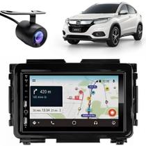 Central Multimídia Carplay Android HRV Moldura + Câmera BP