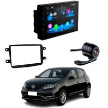 Central Multimídia CarPlay Mp5 2 Din Faaftech 7 Polegadas + Câmera de Ré Borboleta + Moldura 2din Sandero Central Multimídia CarPlay Mp5 2 Din Faaftech 7 Polegadas + Câmera de Ré Borboleta + Moldura 2din Sandero