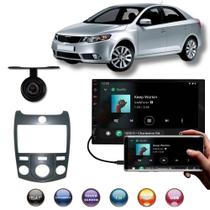 Central Multimídia Cerato 2009 a 2012 MP5 Tela 7 Pol HT-3000 Bluetooth Android Auto Carplay + Moldura Central Multimídia Cerato 2009 a 2012 MP5 Tela 7 Pol HT-3000 Bluetooth Android Auto Carplay + Moldura