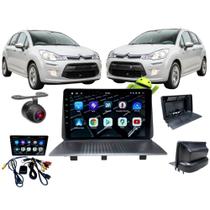 Central Multimídia Citroen C3 Android 9'' e Câmera de Ré 13/21