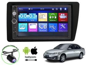 Central Multimidia Civic 01 a 06 Bluetooth Usb Universal