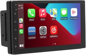 Central Multimídia Conexão Carplay 2 Din 7 Polegadas Espelhamento Bluetooth + Câmera de Ré