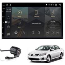 Central Multimídia Corolla 2009 2010 2011 2012 2013 2014 Tela IPS de 7" Polegadas Quad Core 2GB Carplay e Android Auto GPS + Câmera de ré