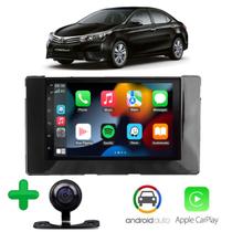 Central Multimídia Corolla 2017 7 Polegadas Black Piano