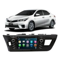 Central Multimídia Corolla GLI 2015 Com GPS TV USB Espelhamento Tela 8 Pol Vi-300 Voolt