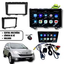 Central Multimídia CR-V 9' CarPlay Android Câmera de Ré
