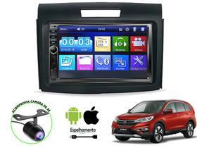 Central Multimidia CRV 12 a 16 Com Moldura e Camera