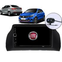 Central Multimidia Fiat Argo Cronos 2017 2018 2019 2020 2021 2022 2023 Mp5 Moldura Câmera