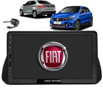 Central Multimidia Fiat Argo Cronos 2018 2019 2020 2021 2022 Mp5 9 Polegadas Moldura Câmera De Ré