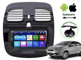 Central Multimidia Fiat Grand Siena Mp5 Player Bluetooth Usb 2Din 7Pol - Knup