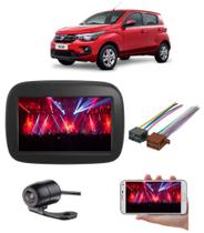 Central Multimidia Fiat Mobi 2018 2019 2020 Mp5 Espelhamento Bluetooth Câmera de Ré
