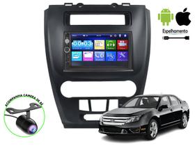 Central Multimidia Ford Fusion 2009 2010 2011 2012 Mp5 Bluetooth Radio Espelhamento 2Din 7 Polegadas