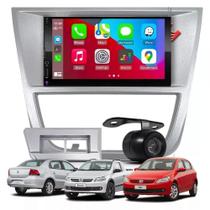 Central Multimídia Gol G5 Moldura + Câmera Tela
