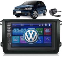 Central Multimidia Gol G8 2021 Mp5 Espelhamento Moldura Câmera De Ré