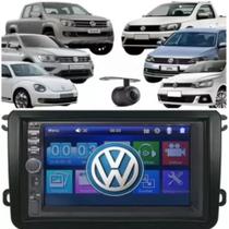 Central Multimidia Gol Saveiro G7 Usb Espelha Camera Moldura