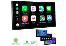 Central Multimídia H-Tech 7 2Din 2Gb+32Gb Android 12 Carplay