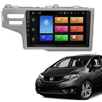 Central Multimídia Honda Fit Android 8.1 Design Integrado