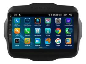 Central Multimídia Jeep Renegade Aikon Android 8.1 Moldura