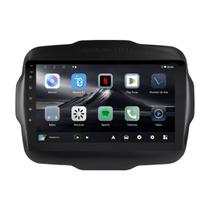 Central Multimídia Jeep Renegade PCD e Standard Sem Radio Original Adak G2 Tela de 9" QLED 2GB de RAM 64GB Android Auto e Carplay + Câmera de ré - AD