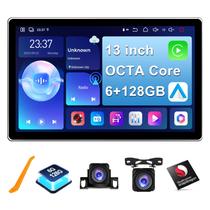 Central multimídia JMANCE 13" Android 15 Octa-Core 6+128 GB com GPS