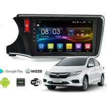 Central Multimídia JR8 Honda City Android 8.1 GPS / RCA / USB / Bluetooth / TV / FM/AM - ZTA9319T
