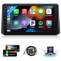 Central multimídia Leadfan 9" Android 12 com CarPlay sem fio e GPS