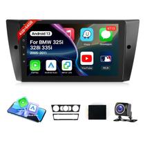 Central multimídia Leadfan para BMW Série 3 2005-2011 9" com GPS e tela sensível ao toque