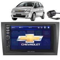 Central Multimidia Meriva 2002 a 2012 Mp5 Espelhamento Adroid e Ios Moldura 2 Din Câmera De Ré