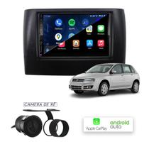 Central Multimídia MP10 CarPlay e Android Auto Fiat Stilo