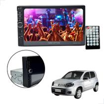 Central Multimídia MP5 1 Din 7 Polegadas Uno 1984..1990..2000 2001 2002 2003 2004 até 2021