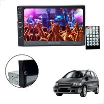 Central Multimídia MP5 1 Din 7 Polegadas Zafira 2001 2002 2003 2004 2005 2006 2007 até 2012