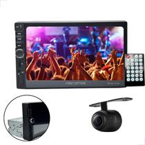 Central Multimidia MP5 1 Din + Câmera de Ré Modelo Universal