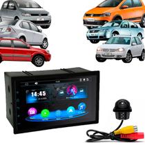 Central Multimídia Mp5 2 Din Bluetooth USB 7 Polegadas Faaftech + Moldura AP485 + Câmera de Ré Central Multimídia Mp5 2 Din Bluetooth USB 7 Polegadas Faaftech + Moldura AP485 + Câmera de Ré