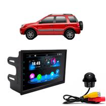 Central Multimídia Mp5 2 Din Bluetooth USB 7 Polegadas Faaftech + Moldura AP813 + Câmera de Ré Central Multimídia Mp5 2 Din Bluetooth USB 7 Polegadas Faaftech + Moldura AP813 + Câmera de Ré