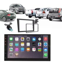 Central Multimídia Mp5 2 Din Chevrolet Corsa Câmera Ré Tela