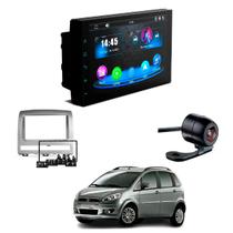 Central Multimídia Mp5 2 Din Faaftech 7 Polegadas + Câmera de Ré Borboleta + Moldura 2din