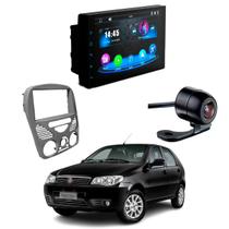 Central Multimídia Mp5 2 Din Faaftech 7 Polegadas + Câmera de Ré Borboleta + Moldura 2din
