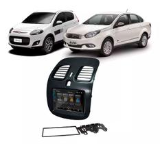 Central Multimídia MP5 2 Din Roadstar RS404BR 7" Espelhamento BT USB SD AUX + Câmera de Ré Borboleta + Moldura 2din Peça