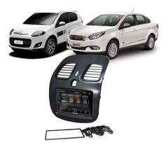 Central Multimídia MP5 2 Din Roadstar RS404BR 7" Espelhamento BT USB SD AUX + Câmera de Ré Borboleta + Moldura 2din Peça