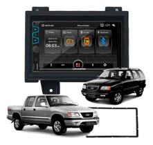 Central Multimídia MP5 2 Din Roadstar RS404BR 7" Espelhamento BT USB SD AUX + Câmera de Ré Borboleta + Moldura 2din Peça