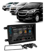 Central Multimídia MP5 2 Din Roadstar RS404BR 7" Espelhamento BT USB SD AUX + Câmera de Ré Borboleta + Moldura 2din