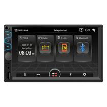 Central Multimídia MP5 2Din 7'' Full Touch com Espelhamento - RS405BR