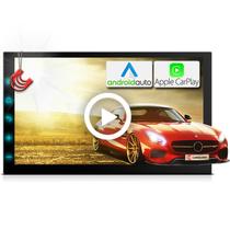 Central Multimídia Mp5 2Din 7 pol Universal AndroidAuto CarPlay Espelhamento USB Faaftech FT-MM-CM7