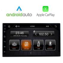 Central multimidia mp5 2din ekitech android auto e carplay