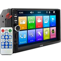 Central Multimidia Mp5 2din Tela Espelhamento Bluetooth Usb Sd Controle Remoto H-tech HT-5023