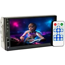 Central Multimidia Mp5 7" H-Tech HT-3000 USB Bluetooth Espelhamento Preto