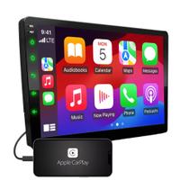 Central multimídia mp5 9" carplay e android auto via cabo