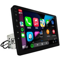 Central Multimídia Mp5 9Pol 1Din Carplay Android Auto Espelhamento Tela IPS Preto