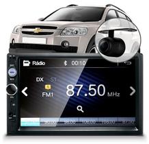 Central Multimídia Mp5 Capitiva Câmera Espelhamento Bluetooth Usb